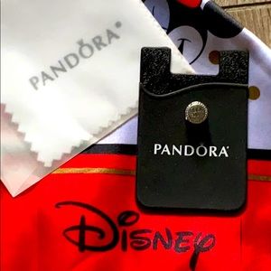 Pandora Disney charm, scarf, cleaning cloth!